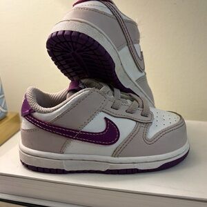 Nike Kids Sneakers - White and Purple